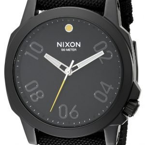 Nixon A514001-00 Kello Musta / Tekstiili