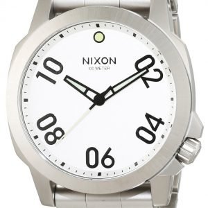 Nixon A521130-00 Kello Valkoinen / Teräs