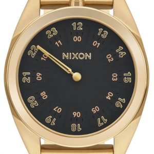 Nixon A920510-00 Kello Musta / Kullansävytetty Teräs