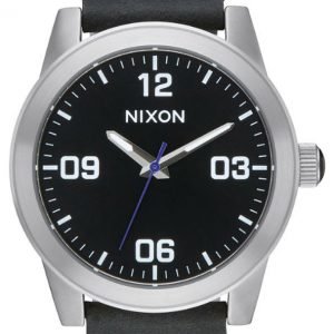 Nixon A933000-00 Kello Musta / Nahka