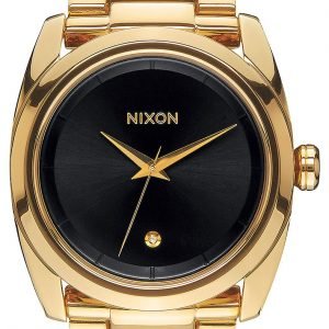 Nixon A935510-00 Kello Musta / Kullansävytetty Teräs