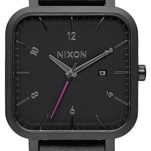 Nixon A939001-00 Kello Musta / Nahka