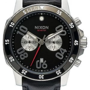 Nixon A940000-00 Kello Musta / Nahka