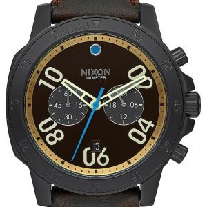 Nixon A9402209-00 Kello Ruskea / Nahka