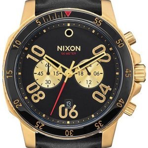 Nixon A940513-00 Kello Musta / Nahka