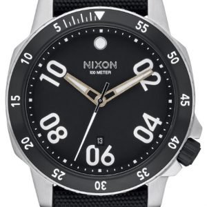 Nixon A942000-00 Kello Musta / Nahka