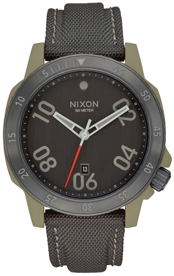 Nixon A9422220-00 Kello Harmaa / Tekstiili