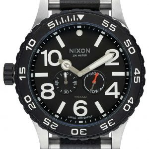 Nixon A9472166-00 Kello Musta / Titaani