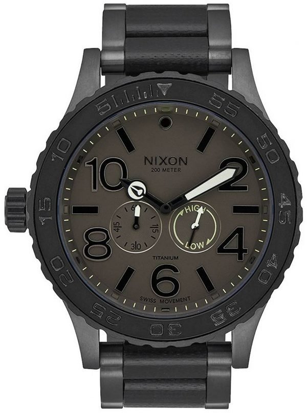 Nixon A9472343-00 Kello Harmaa / Titaani