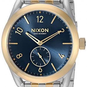 Nixon A9501922-00 Kello Sininen / Kullansävytetty Teräs