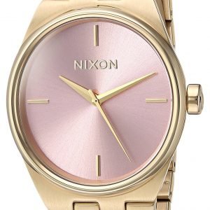 Nixon A9532360-00 Kello Pinkki / Kullansävytetty Teräs