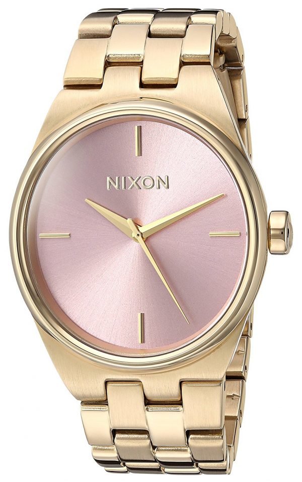 Nixon A9532360-00 Kello Pinkki / Kullansävytetty Teräs