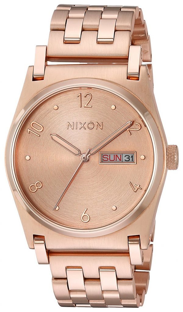 Nixon A954897-00 Kello Punakultaa / Punakultasävyinen