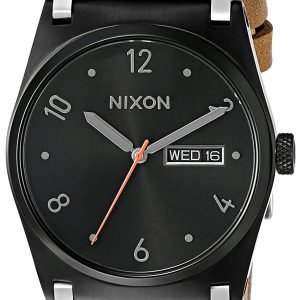 Nixon A9551037-00 Kello Musta / Nahka