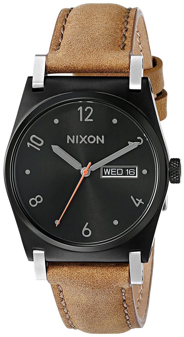 Nixon A9551037-00 Kello Musta / Nahka