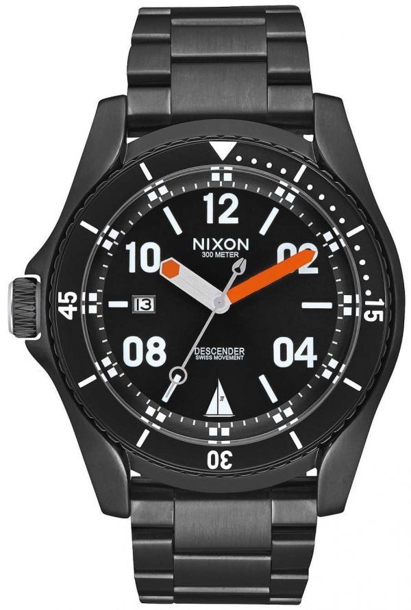 Nixon A9592758-00 Kello Musta / Teräs