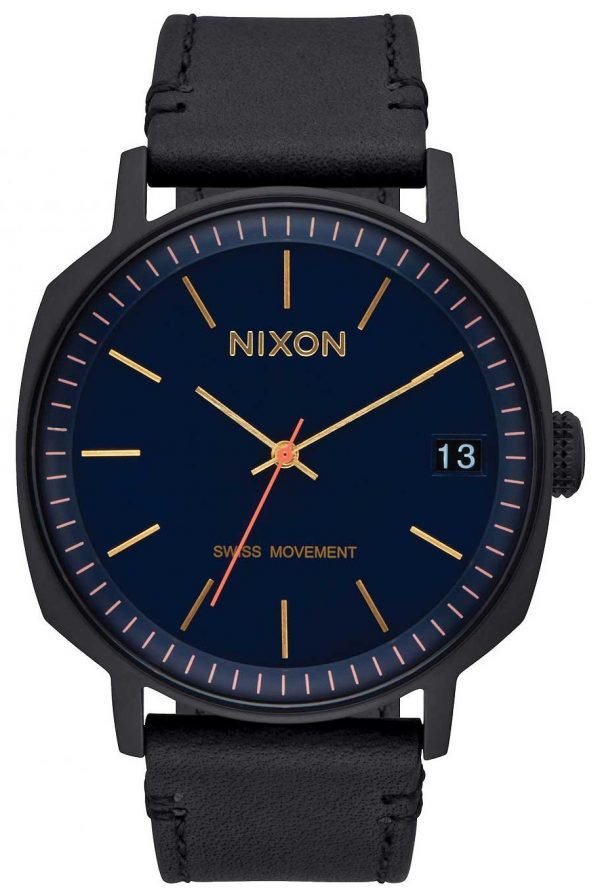 Nixon A9732315-00 Kello Sininen / Nahka