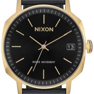 Nixon A973513-00 Kello Musta / Nahka