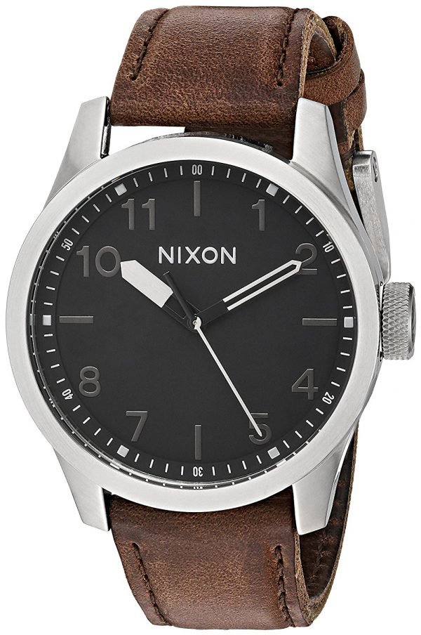 Nixon A9752455-00 Kello Musta / Nahka