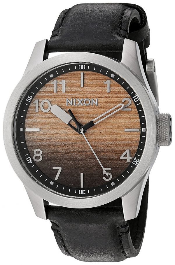 Nixon A9752457-00 Kello Ruskea / Nahka