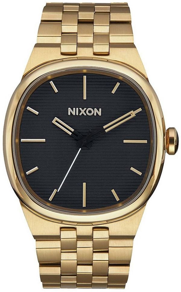 Nixon A978510-00 Kello Musta / Kullansävytetty Teräs