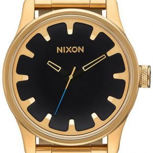 Nixon A979510-00 Kello Musta / Kullansävytetty Teräs