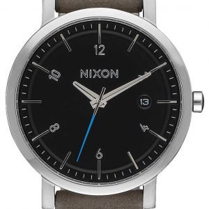 Nixon A984000-00 Kello Musta / Nahka