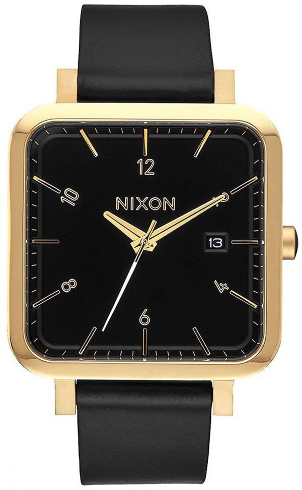 Nixon A985513-00 Kello Musta / Nahka