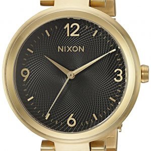 Nixon A991513-00 Kello Musta / Kullansävytetty Teräs