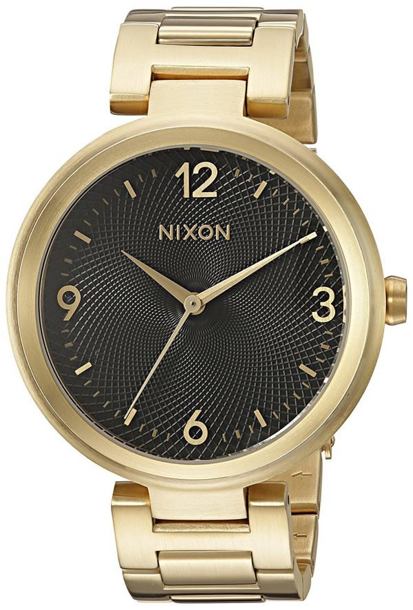 Nixon A991513-00 Kello Musta / Kullansävytetty Teräs