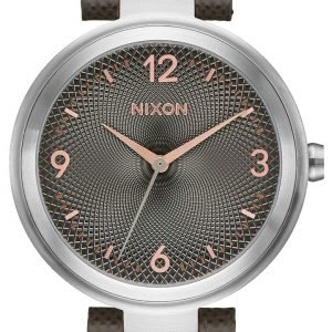 Nixon A9922271-00 Kello Harmaa / Nahka