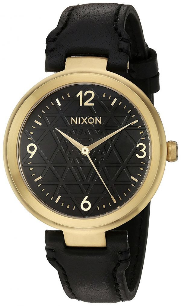 Nixon A9922478-00 Kello Musta / Nahka