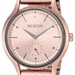 Nixon A9942046-00 Kello Punakultaa / Punakultasävyinen