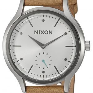 Nixon A9952364-00 Kello Valkoinen / Nahka