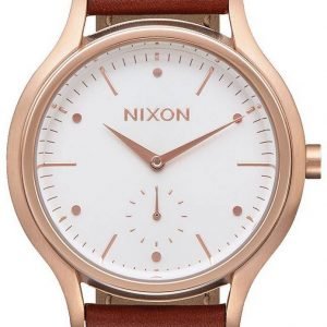 Nixon A9952630-00 Kello Valkoinen / Nahka