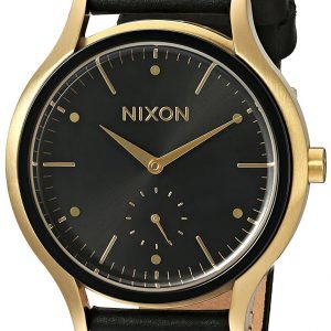 Nixon A995513-00 Kello Musta / Nahka