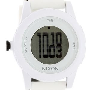 Nixon Plastic Analog A326100-00 Kello Musta / Kumi