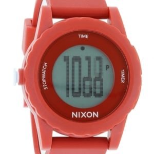 Nixon Plastic Analog A326200-00 Kello Musta / Kumi