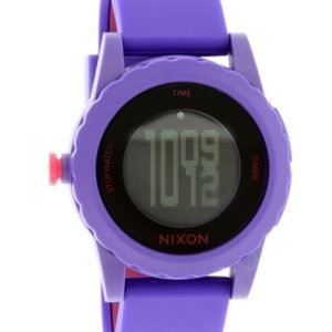 Nixon Plastic Analog A326230-00 Kello Musta / Kumi