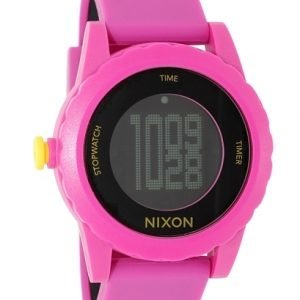 Nixon Plastic Analog A326644-00 Kello Musta / Kumi