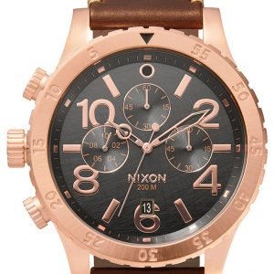 Nixon The 48-20 A3632001-00 Kello Harmaa / Nahka