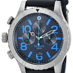 Nixon The 48-20 A3632219-00 Kello Sininen / Nahka