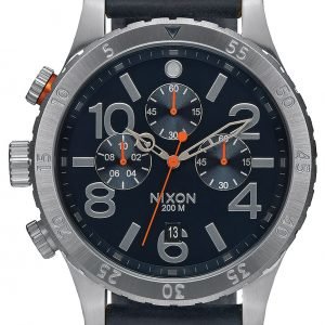 Nixon The 48-20 A363863-00 Kello Sininen / Nahka