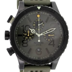 Nixon The 48-20 Chrono P A2781089-00 Kello Vihreä / Muovi