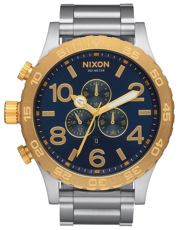 Nixon The 51-30 A0831922-00 Kello Sininen / Teräs