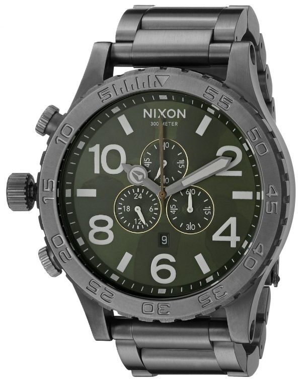 Nixon The 51-30 A0832069-00 Kello Vihreä / Teräs