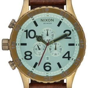 Nixon The 51-30 A1242223-00 Kello Vihreä / Nahka