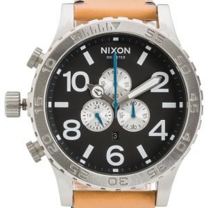 Nixon The 51-30 A1242299-00 Kello Musta / Nahka