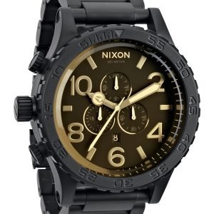 Nixon The 51-30 Chrono A0831354-00 Kello Ruskea / Teräs