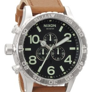 Nixon The 51-30 Leather A1241037-00 Kello Musta / Nahka